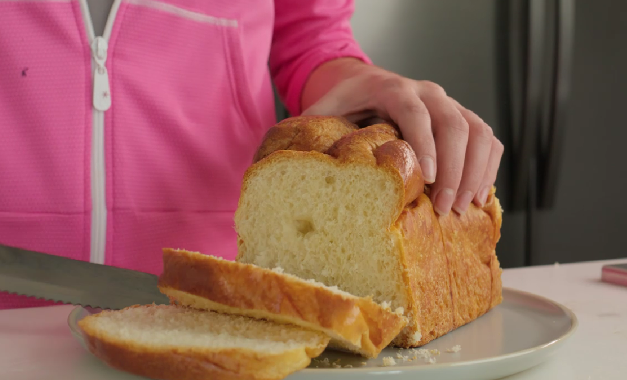 Pão de forma caseiro