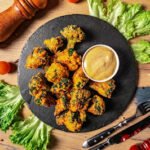 Brócolis empanado na Air Fryer crocante e saudável. Receita fácil, rápida e perfeita para quem quer comer mais legumes sem abrir mão do sabor.