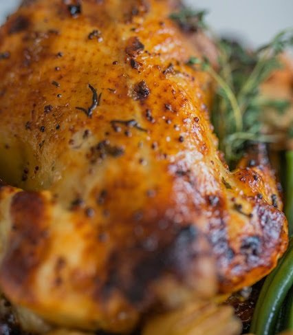 Frango Assado com Maionese e Suculento